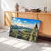 View from St Paul's Cathedral, London 1960s - Canvas Print