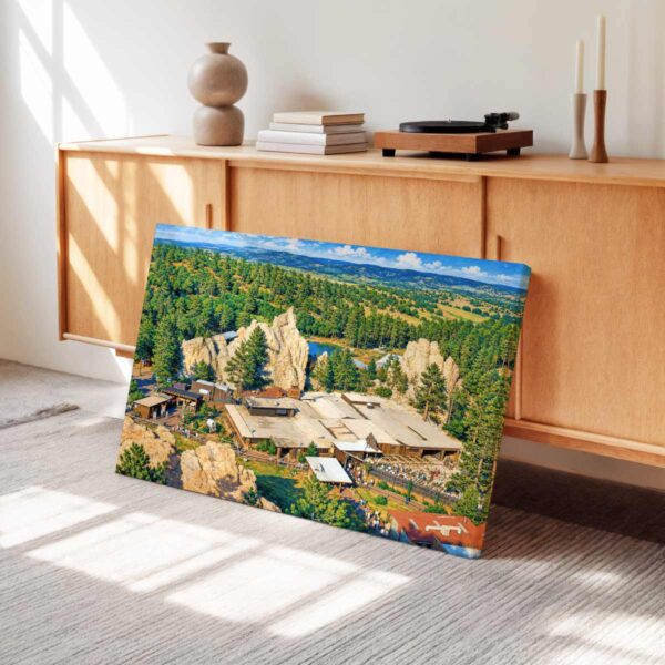 Flying W Ranch, Colorado Springs, Colorado 1970s - Canvas Print Flying W Ranch, Colorado Springs, Colorado 1970s - Canvas Print