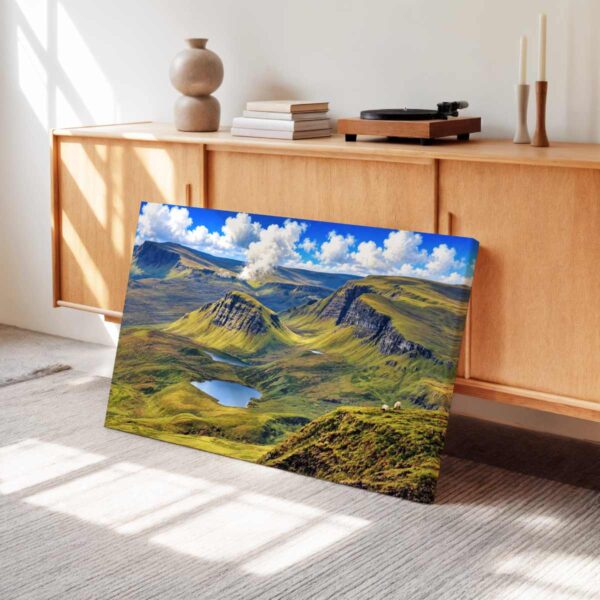 The Quiraing, Isle of Skye 1970s - Canvas Print The Quiraing, Isle of Skye 1970s - Canvas Print