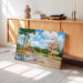 Johnson's Rustic Resort, Houghton Lake, Michigan 1960s - Canvas Print Johnson's Rustic Resort, Houghton Lake, Michigan 1960s - Canvas Print