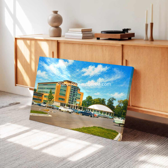 College of Education, Michigan State University, East Lansing 1950s - Canvas Print