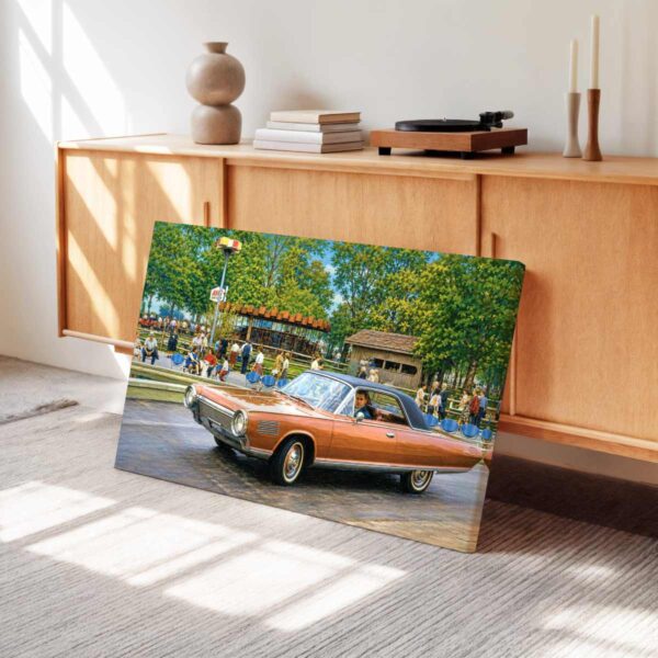 Chrysler Turbine Car, New York World's Fair 1964 - Canvas Print