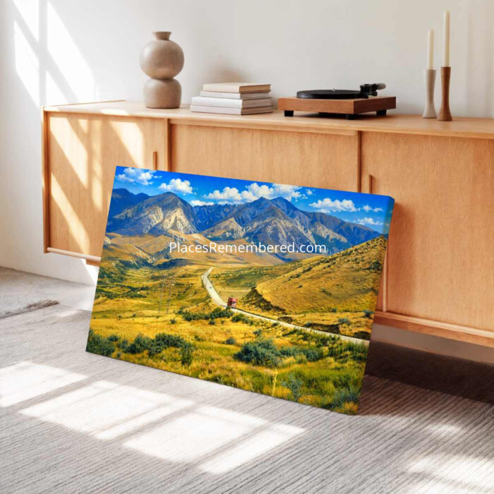 Arthur's Pass, South Island, New Zealand 1970s - Canvas Print