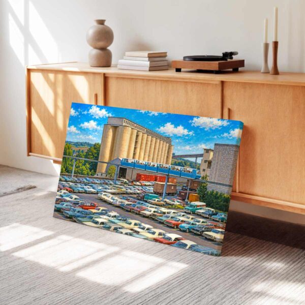 Hersheypark Monorail, Hershey, Pennsylvania 1970s - Canvas Print Hersheypark Monorail, Hershey, Pennsylvania 1970s - Canvas Print