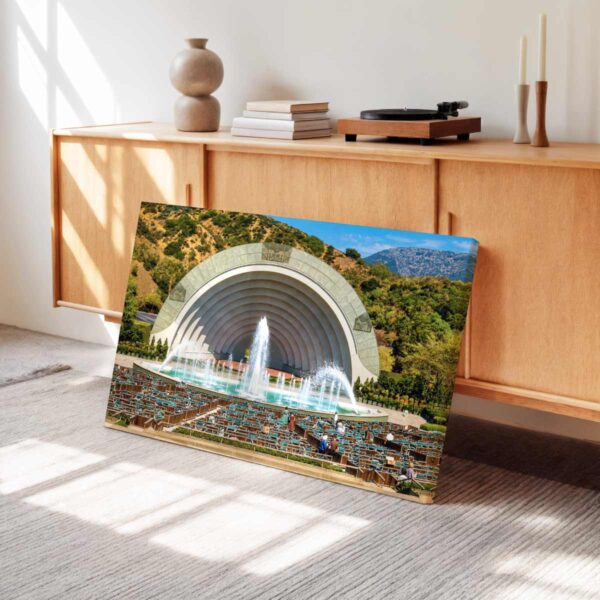 Hollywood Bowl with Fountains, California 1950s - Canvas Print Hollywood Bowl with Fountains, California 1950s - Canvas Print