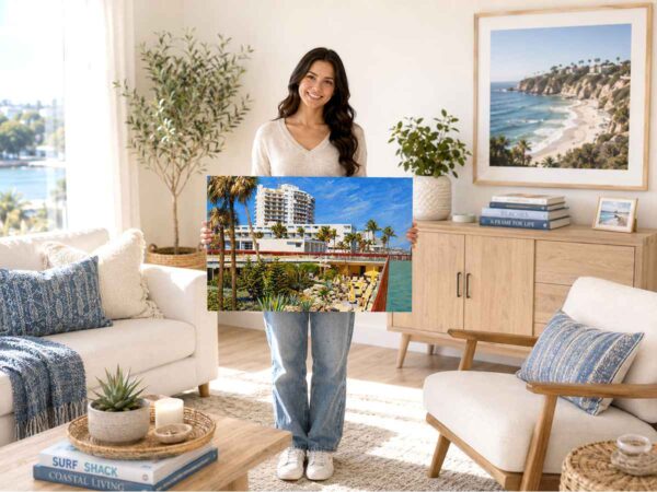 Sea View Hotel, Bal Harbour, Florida 1970s - Canvas Print Sea View Hotel, Bal Harbour, Florida 1970s - Canvas Print
