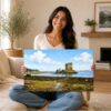Castle Stalker on Loch Laich, Scotland 1970s – Canvas Print