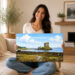 Castle Stalker on Loch Laich, Scotland 1970s – Canvas Print