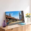 Liverpool Overhead Railway, England 1950s - Canvas Print Liverpool Overhead Railway, England 1950s - Canvas Print