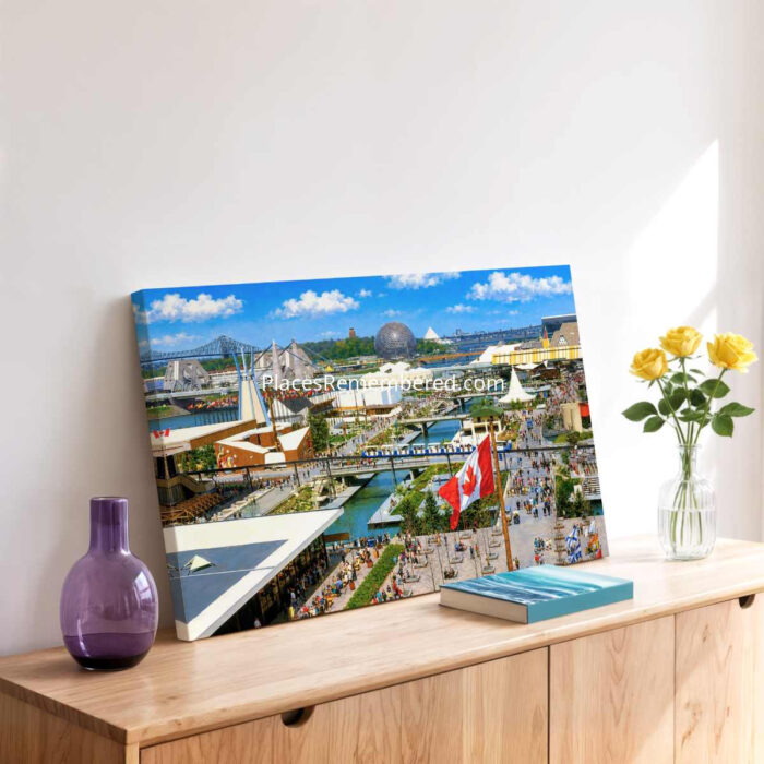 Expo 67, Montreal, Canada 1960s - Canvas Print Expo 67, Montreal, Canada 1960s - Canvas Print