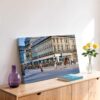 Princes Street, Edinburgh, Scotland 1960s - Canvas Print Princes Street, Edinburgh, Scotland 1960s - Canvas Print