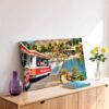 Parting of the Red Sea, Universal Studios Hollywood, California 1970s - Canvas Print