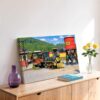 Frontier Town Railroad, North Hudson, New York 1950s - Canvas Print Frontier Town Railroad, North Hudson, New York 1950s - Canvas Print