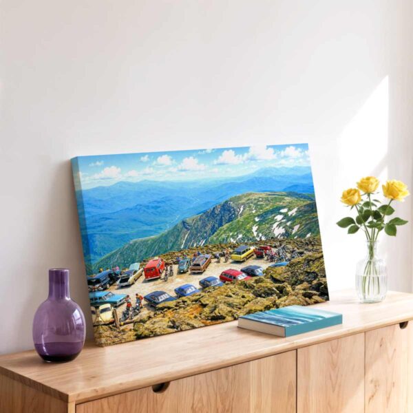 Mount Washington Summit, New Hampshire 1970s - Canvas Print Mount Washington Summit, New Hampshire 1970s - Canvas Print