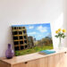 Bomb Damage at Cripplegate, London 1950s - Canvas Print