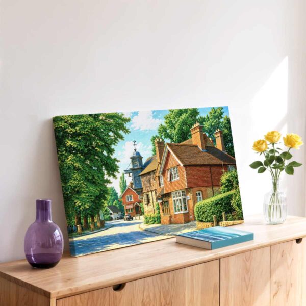 Abinger Hammer, Surrey, England 1950s - Canvas Print Abinger Hammer, Surrey, England 1950s - Canvas Print