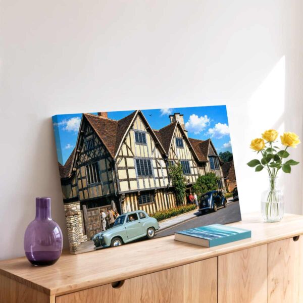 Hall's Croft, Stratford-upon-Avon 1950s - Canvas Print Hall's Croft, Stratford-upon-Avon 1950s - Canvas Print