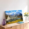 Cluanie Inn, Glenmoriston, Scottish Highlands 1970s - Canvas Print Cluanie Inn, Glenmoriston, Scottish Highlands 1970s - Canvas Print