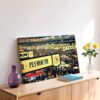 London Motor Show, Earls Court, London 1960s - Canvas Print