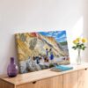 Alum Bay, Isle of Wight, England 1960s - Canvas Print