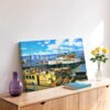 Queen Mary II and Duchess of Hamilton, Greenock, Scotland 1970s - Canvas Print Queen Mary II and Duchess of Hamilton, Greenock, Scotland 1970s - Canvas Print