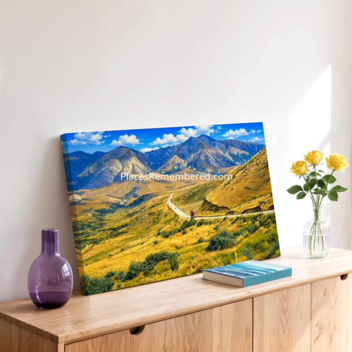 Arthur's Pass, South Island, New Zealand 1970s - Canvas Print