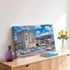 Cumbernauld Town Centre, Scotland 1970s - Canvas Print Cumbernauld Town Centre, Scotland 1970s - Canvas Print