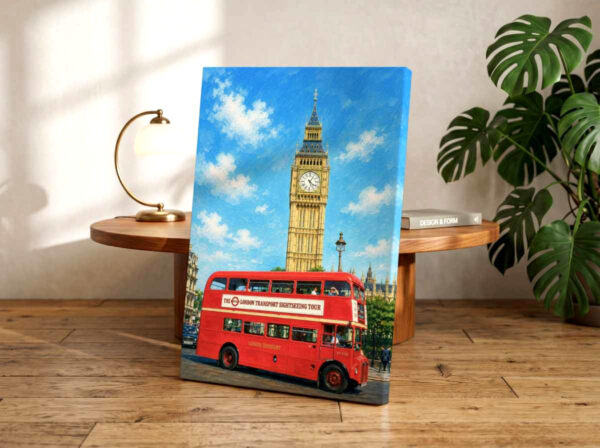 Parliament Square, London 1980s - Canvas Print Parliament Square, London 1980s - Canvas Print