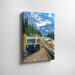 Bavarian Zugspitze Railway, Germany 1950s - Canvas Print